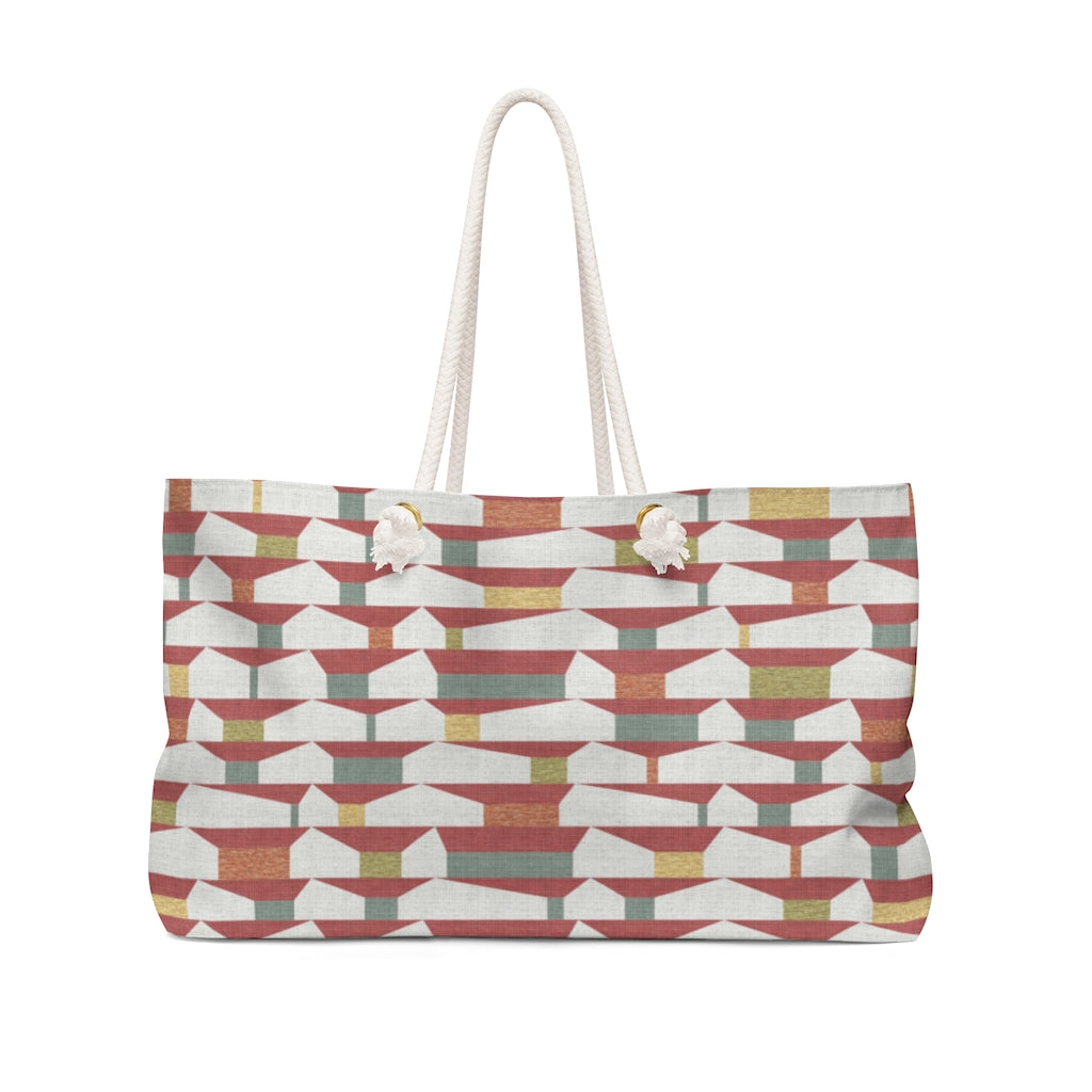 Tramway Weekender Bag in Red