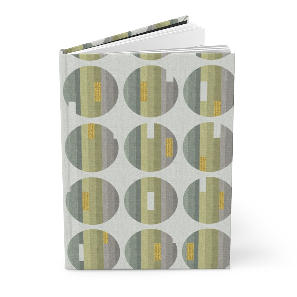 In Depth Code Hardcover Journal Matte in Aqua