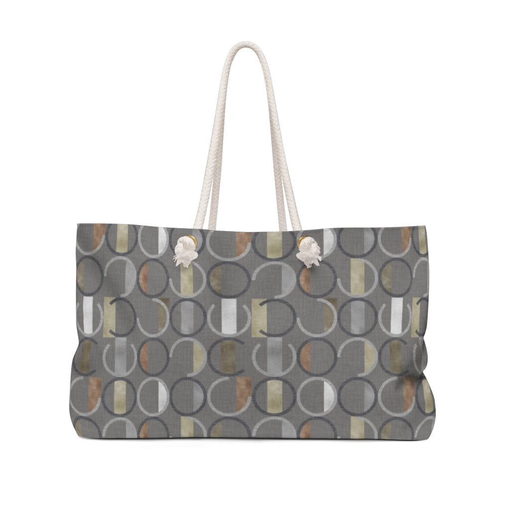 Journey Code Weekender Bag in Gray