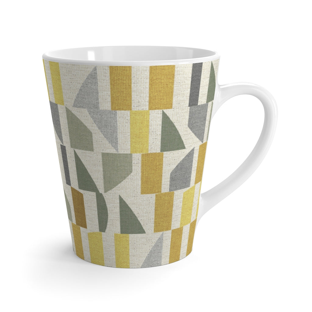 Frequency Code Latte Mug in Yellow