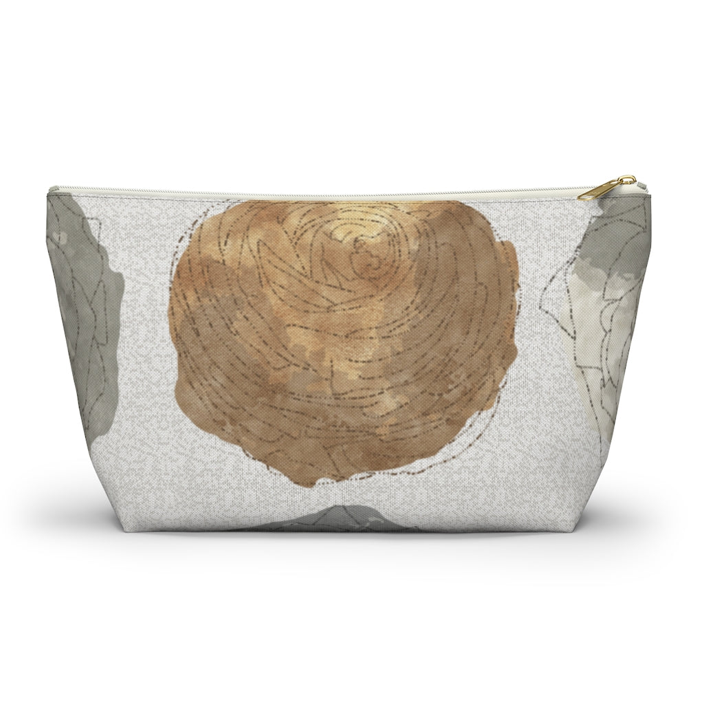 Decipher Code Accessory Pouch w T-bottom in Brown