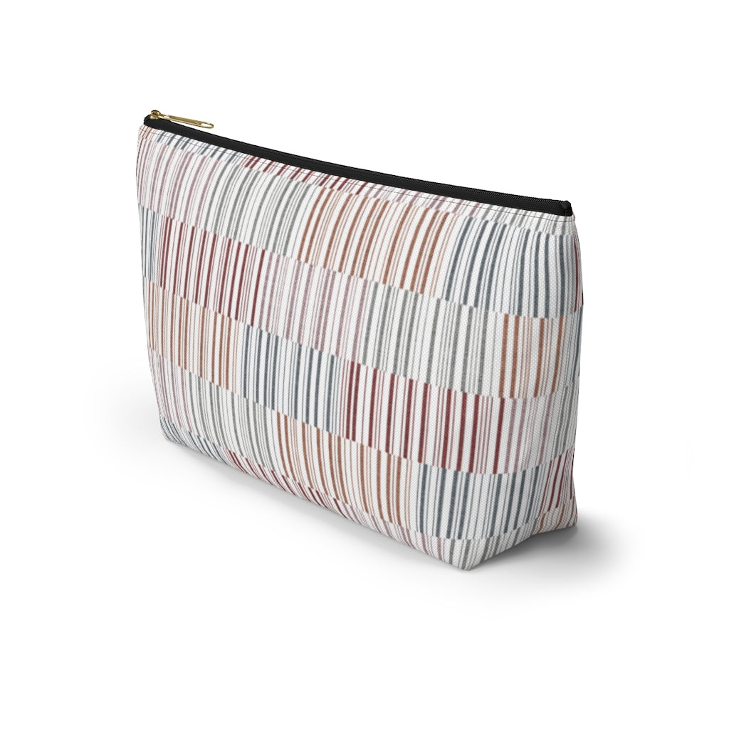 Traffic Code Accessory Pouch w T-bottom in Red