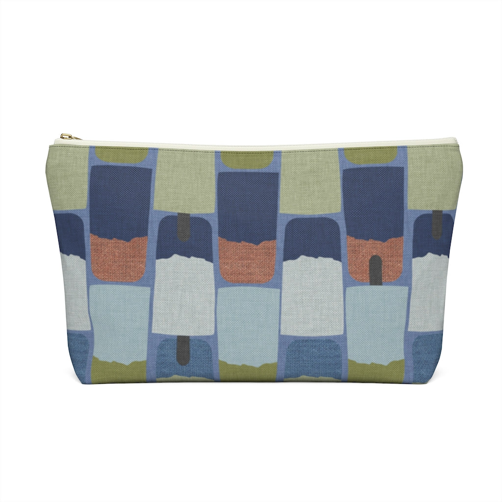 Popsicles Accessory Pouch w T-bottom in Navy