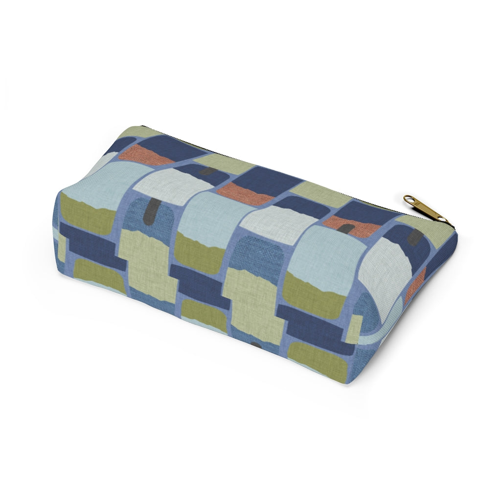 Popsicles Accessory Pouch w T-bottom in Navy