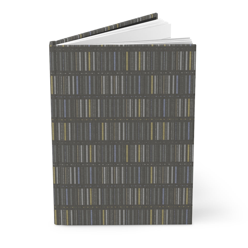 Science Code Hardcover Journal Matte in Dark Gray