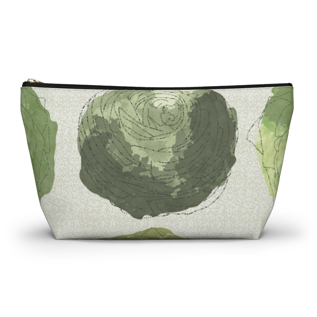 Decipher Code Accessory Pouch w T-bottom in Green