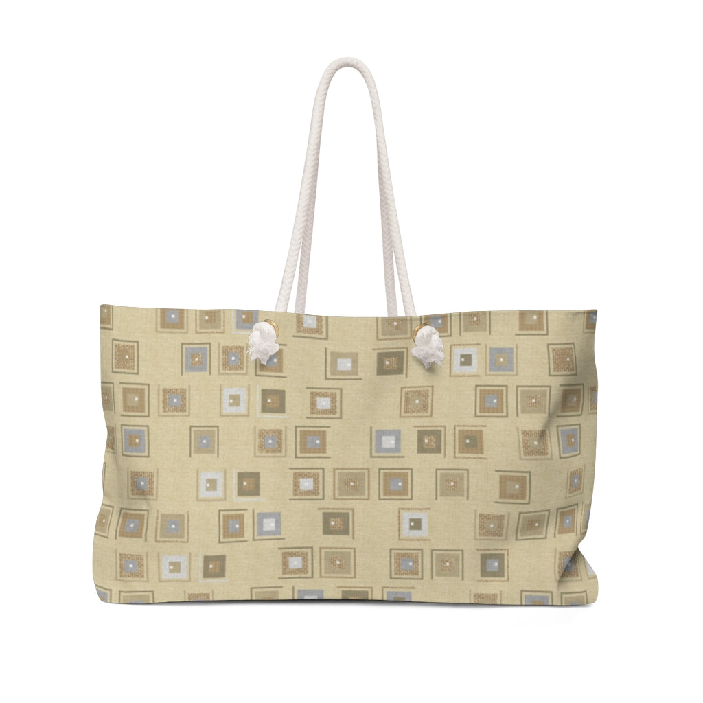 Key Code Weekender Bag in Yellow