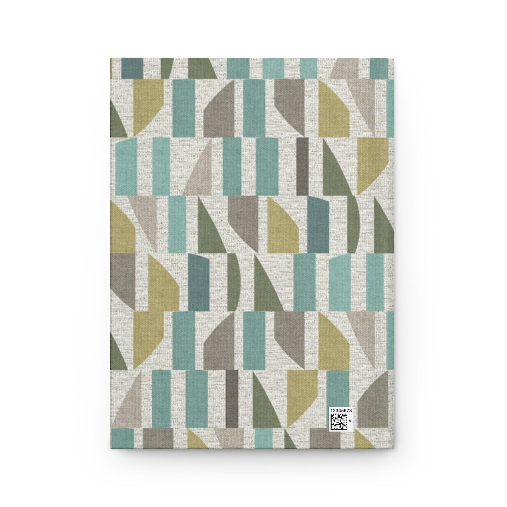 Frequency Code Hardcover Journal Matte in Aqua
