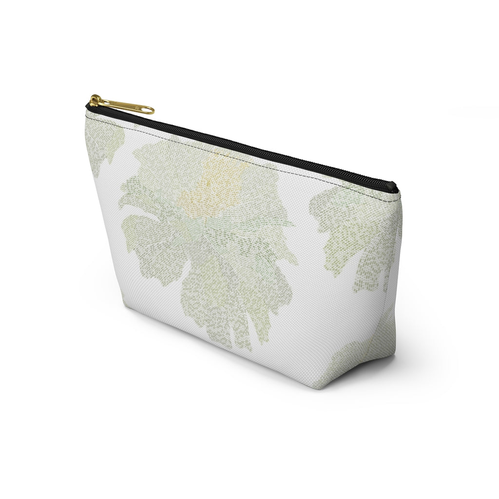 Ciphertext Code Accessory Pouch w T-bottom in Green
