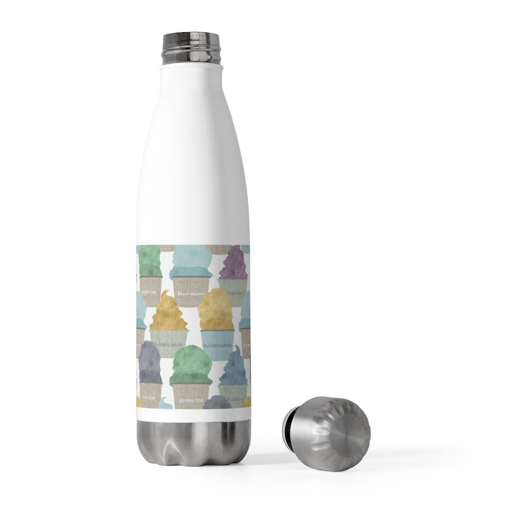 Ice Cream 20oz Insulated Bottle in Aqua