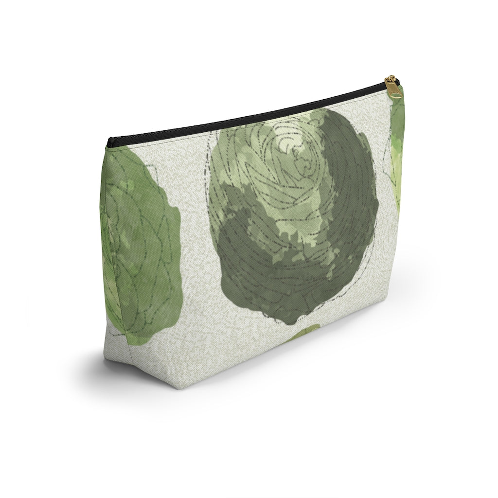 Decipher Code Accessory Pouch w T-bottom in Green