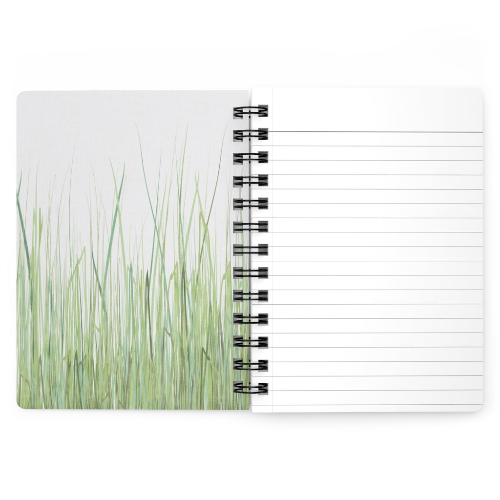Hayfields Spiral Bound Journal in Green