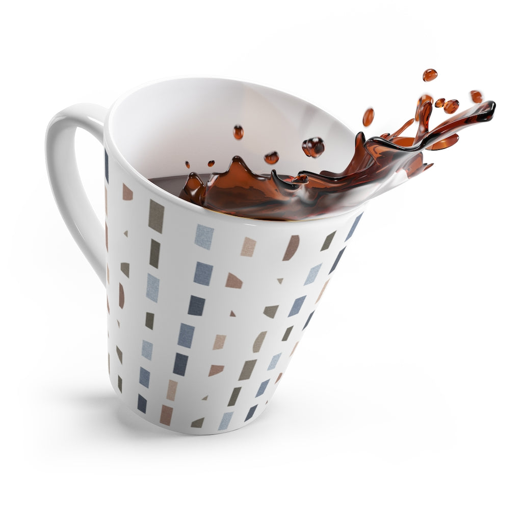 Tujjedy Code Latte Mug in Taupe