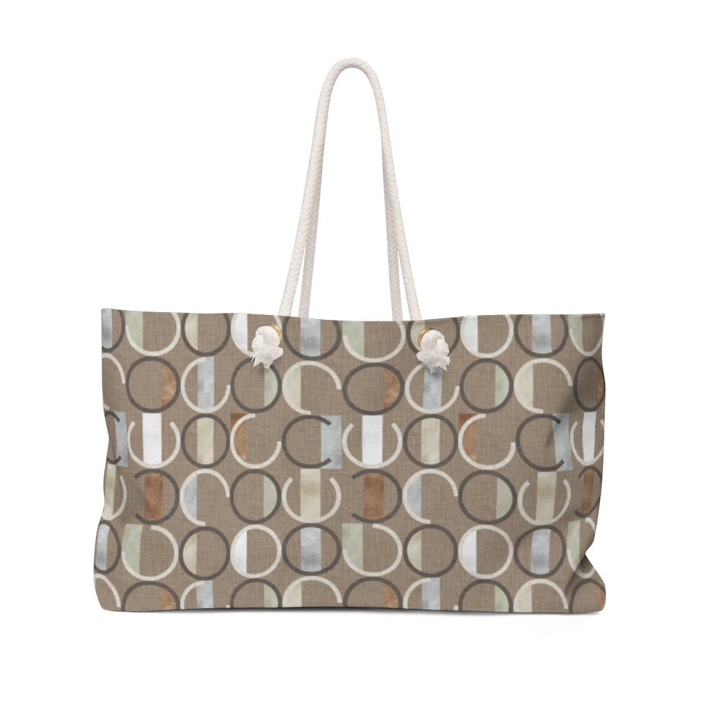 Journey Code Weekender Bag in Brown