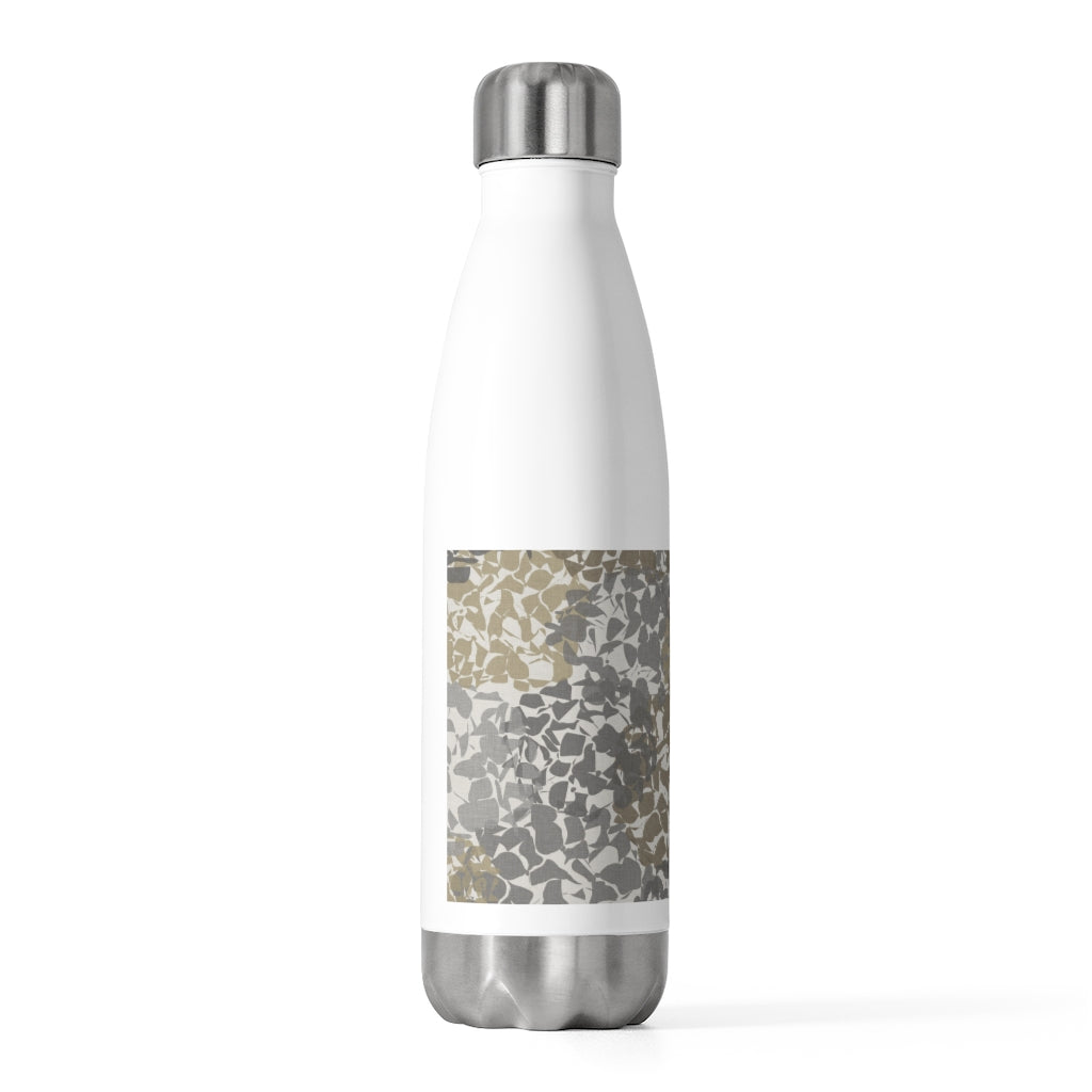 Hydrangea 20oz Insulated Bottle in Gray