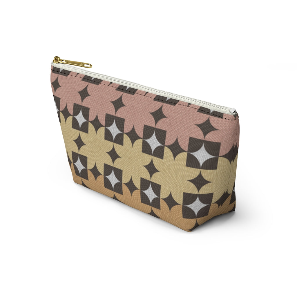 World's Fair Accessory Pouch w T-bottom in Pink