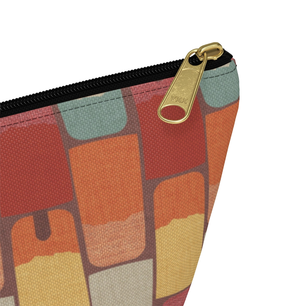 Popsicles Accessory Pouch w T-bottom in Red