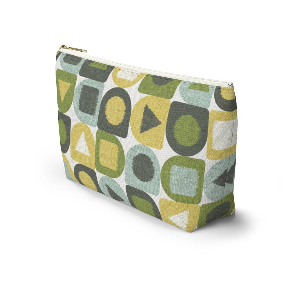 Shape Up Accessory Pouch w T-bottom in Green