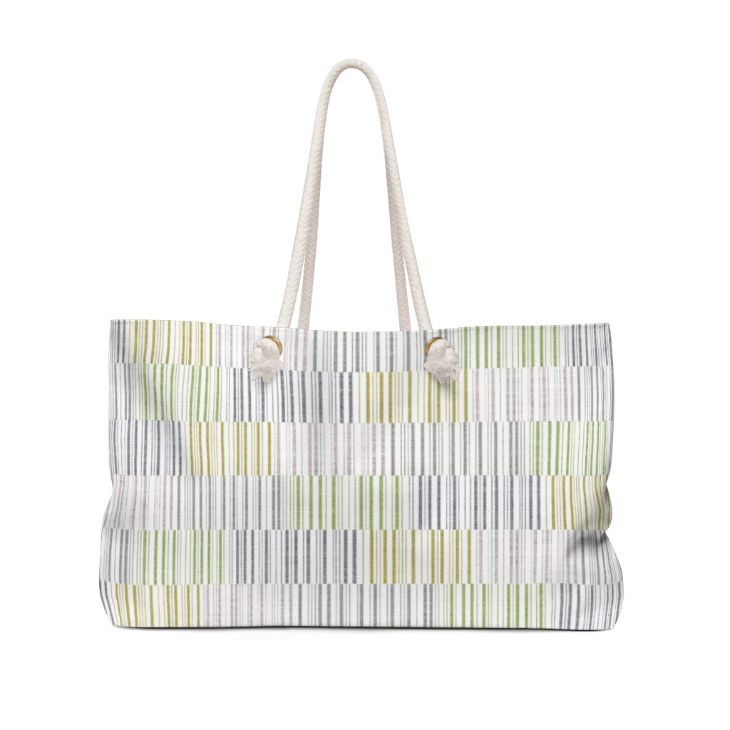 Traffic Code Weekender Bag in Green