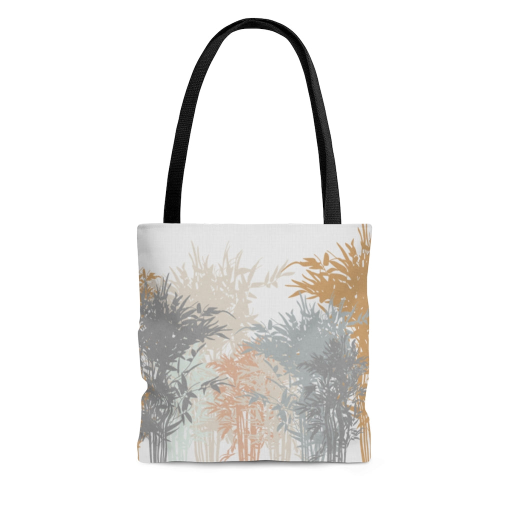 Lucky Bamboo Tote Bag in Orange