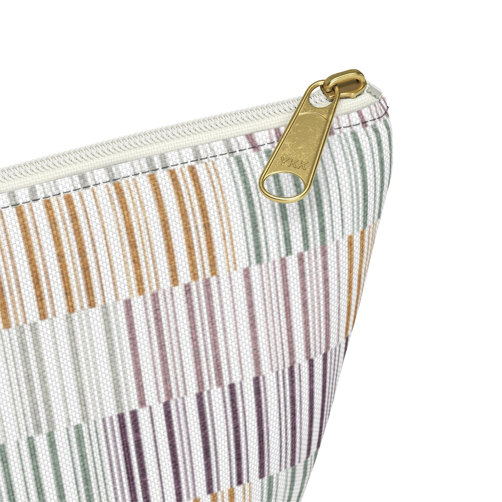 Traffic Code Accessory Pouch w T-bottom in Purple