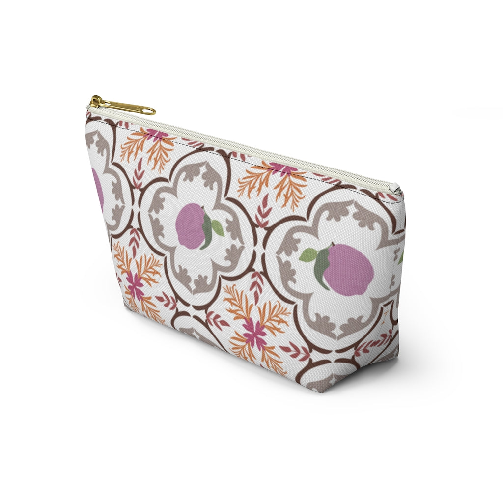 Freshly Squeezed Accessory Pouch w T-bottom in Purple