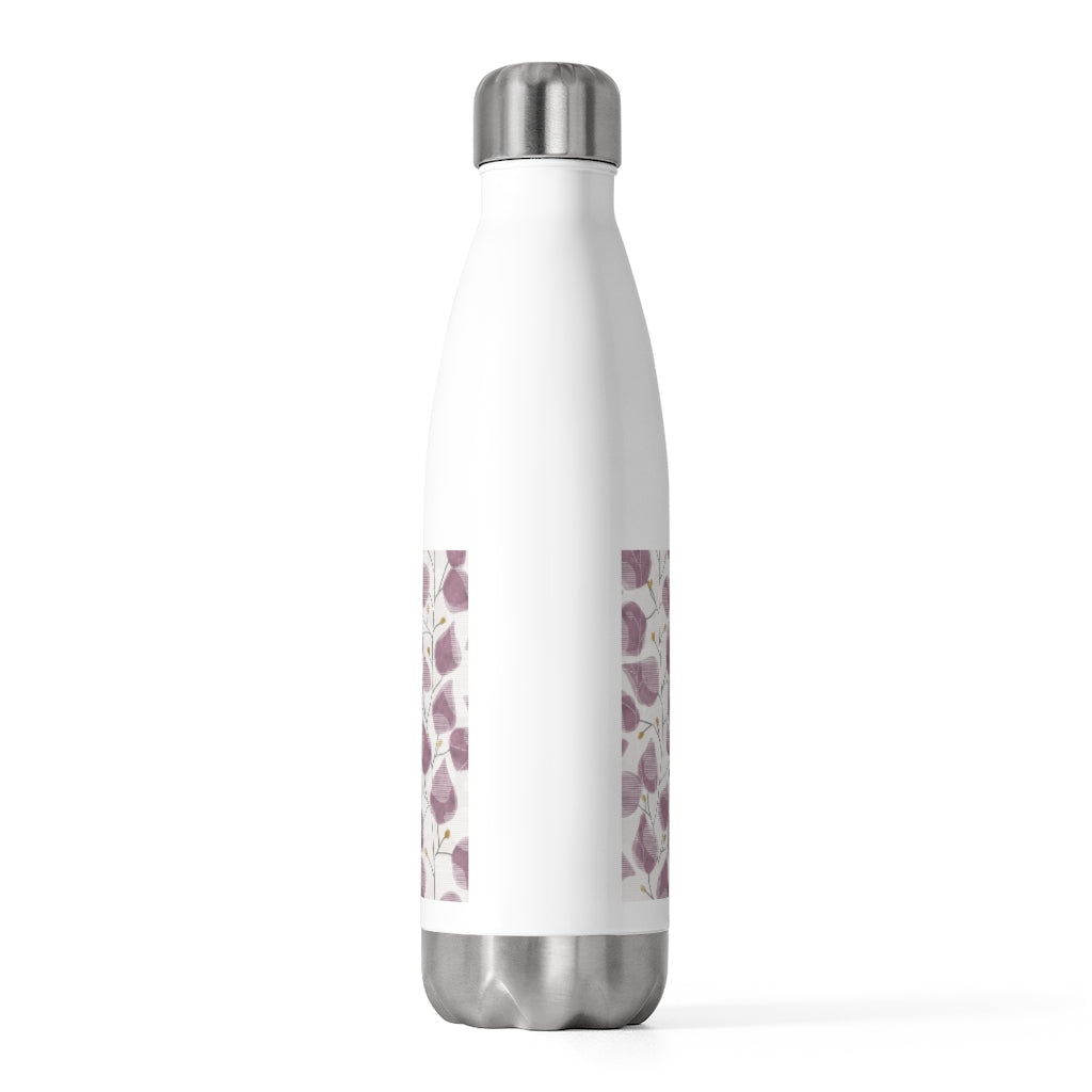 Budding Vine 20oz Insulated Bottle in Purple