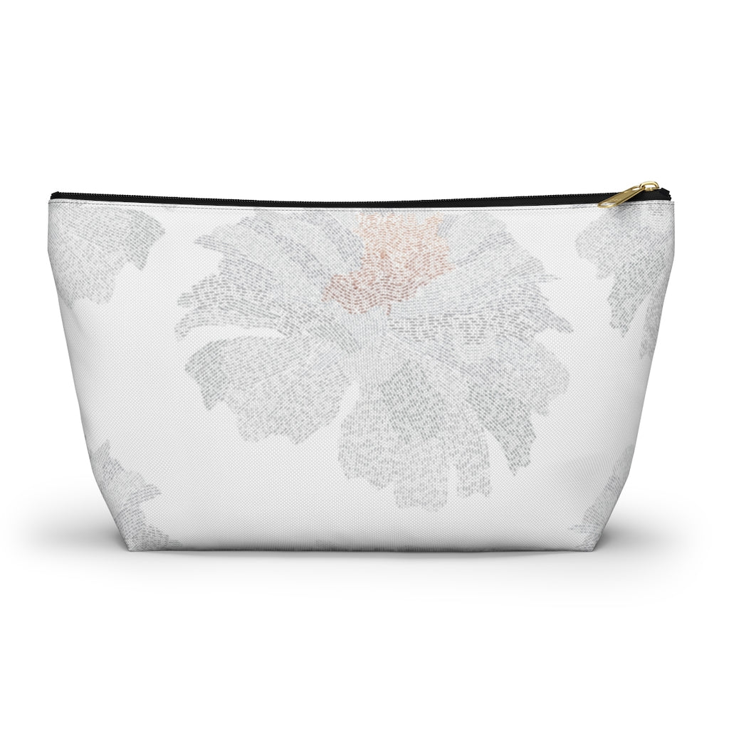 Ciphertext Code Accessory Pouch w T-bottom in Cool Gray