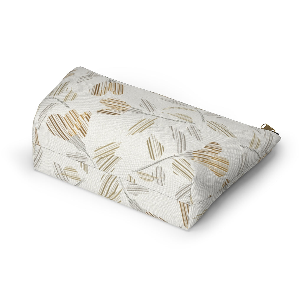 Riverbank Code Accessory Pouch w T-bottom in Brown
