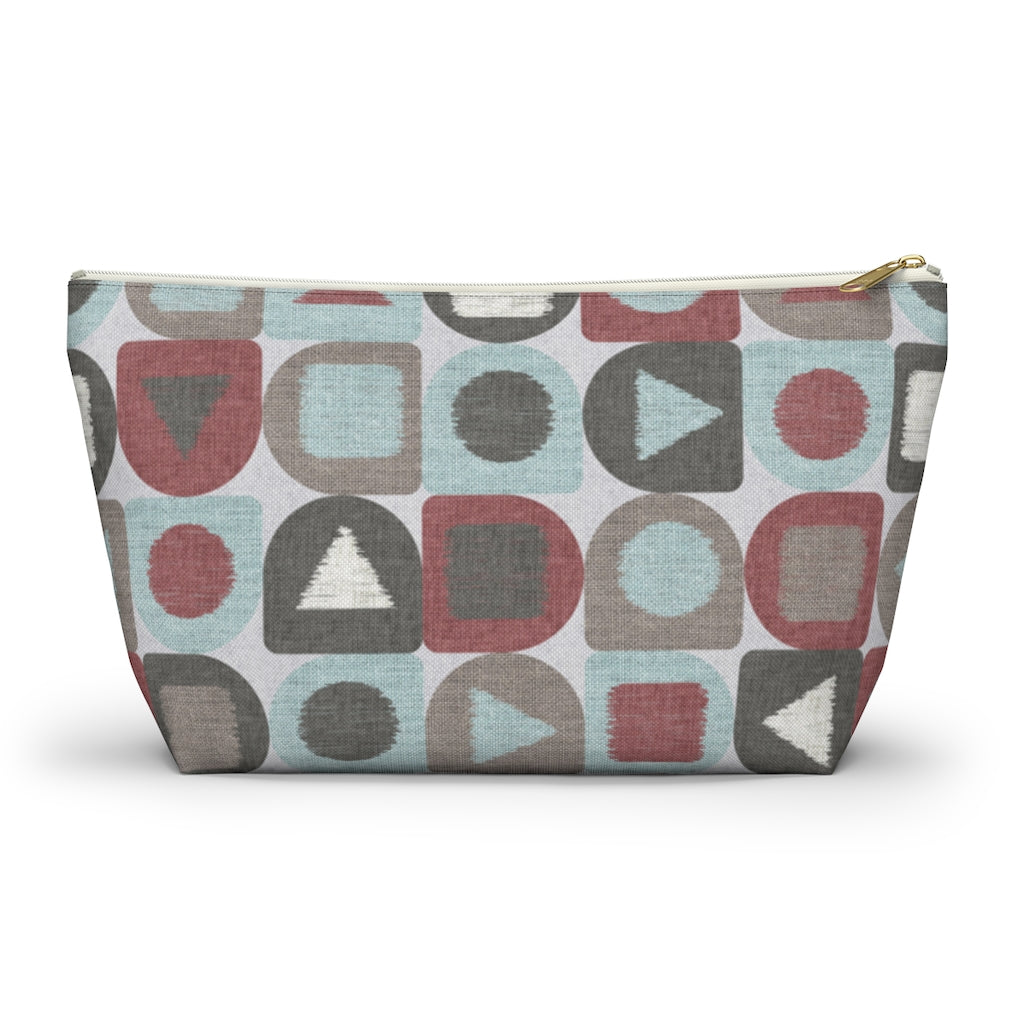 Shape Up Accessory Pouch w T-bottom in Aqua