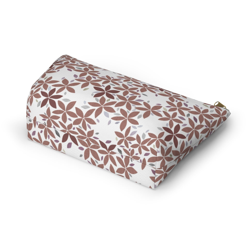 Snowbell Accessory Pouch w T-bottom in Purple