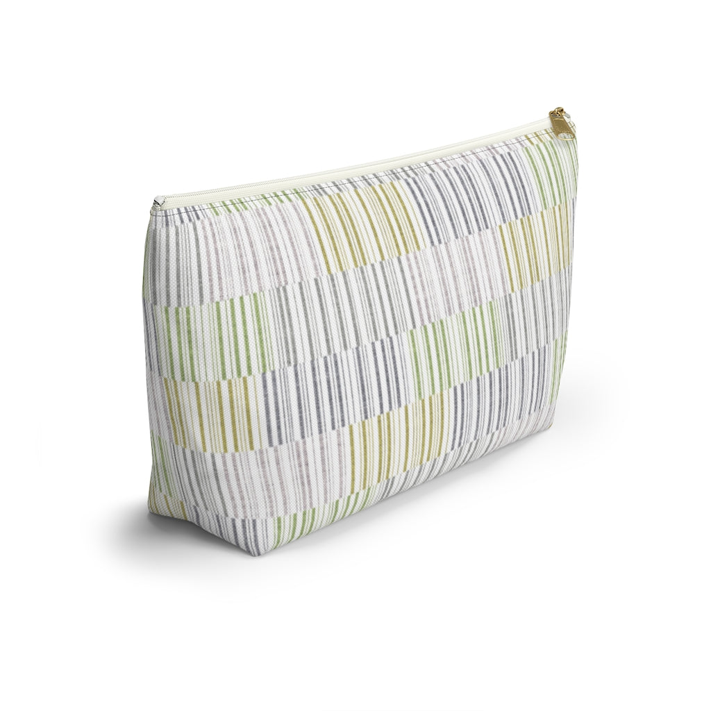 Traffic Code Accessory Pouch w T-bottom in Green