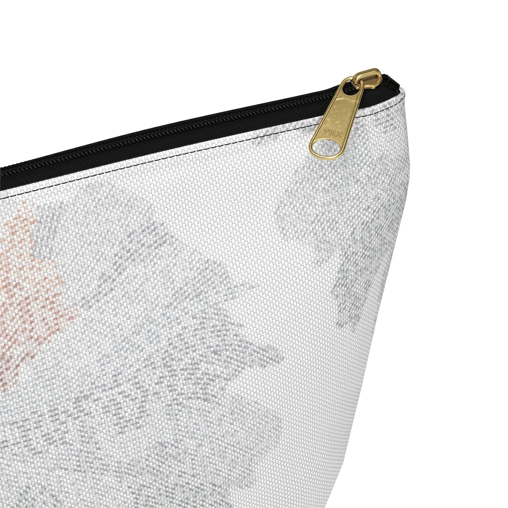 Ciphertext Code Accessory Pouch w T-bottom in Cool Gray