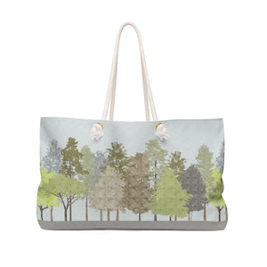 Walk in the Woods Weekender Bag in Gray