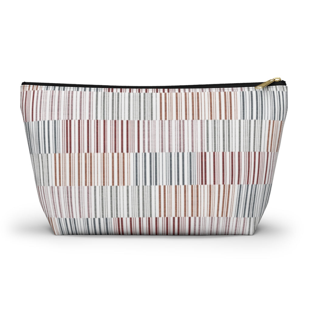 Traffic Code Accessory Pouch w T-bottom in Red