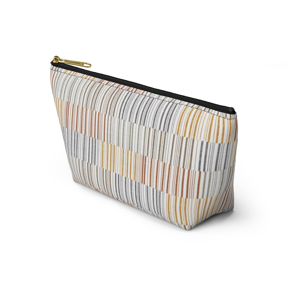 Traffic Code Accessory Pouch w T-bottom in Orange