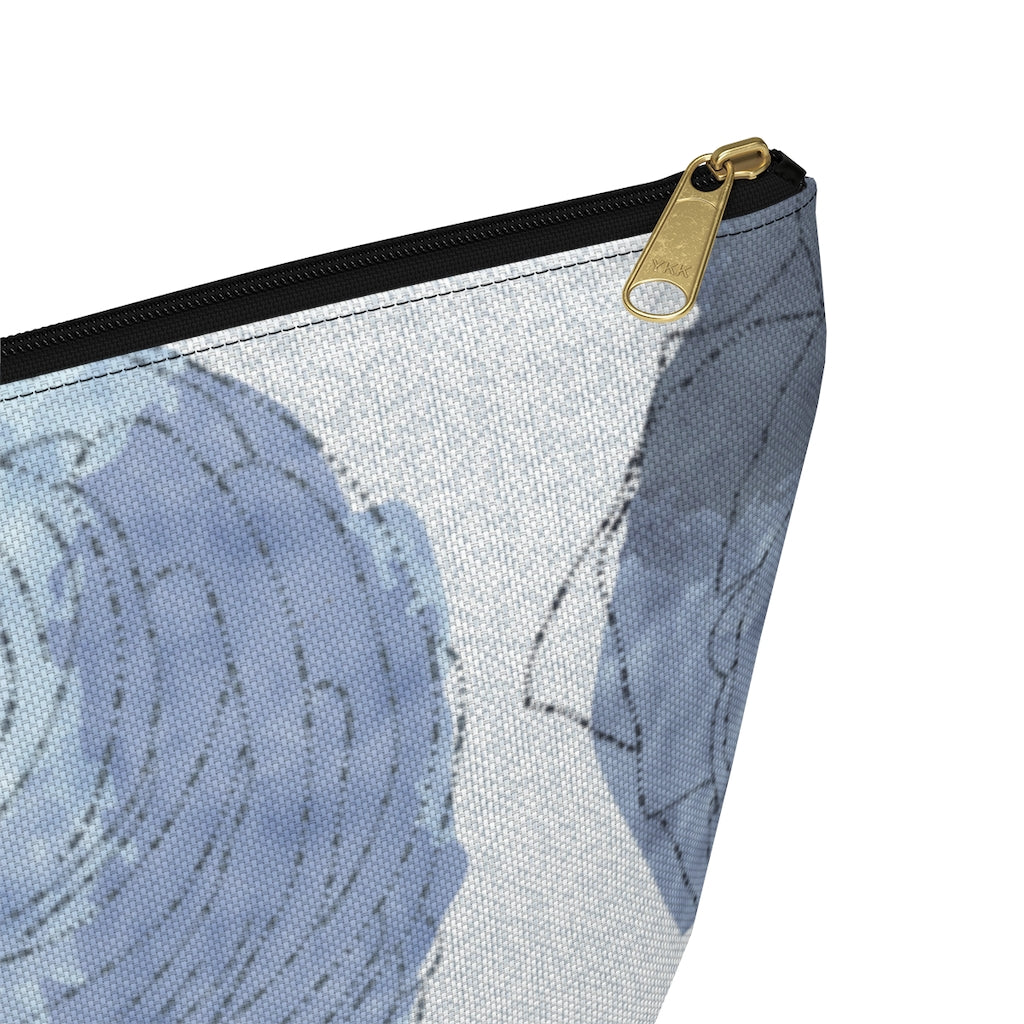 Decipher Code Accessory Pouch w T-bottom in Blue