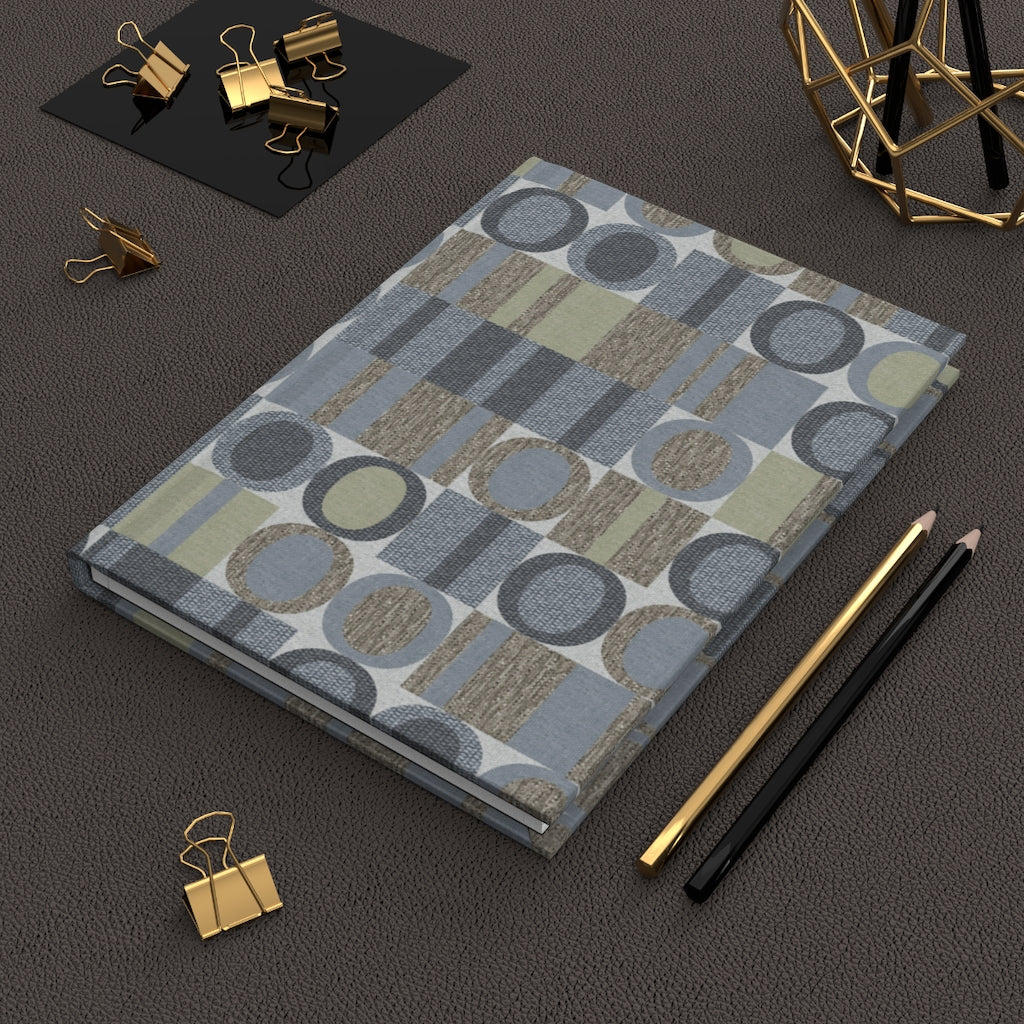 Five Languages Code Hardcover Journal Matte in Blue