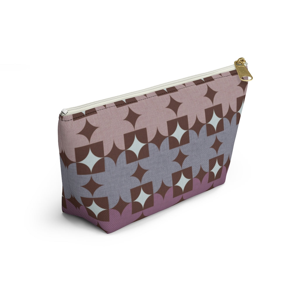 World's Fair Accessory Pouch w T-bottom in Purple