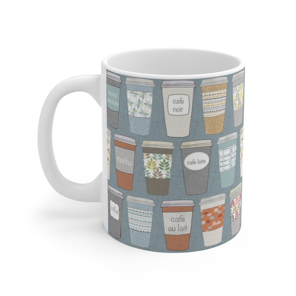 Coffee To Go Mug in Aqua