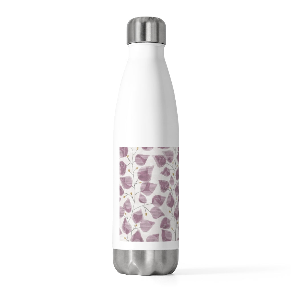 Budding Vine 20oz Insulated Bottle in Purple