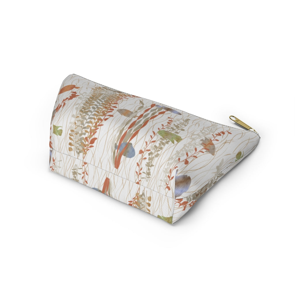 Aquarium Accessory Pouch w T-bottom in Coral