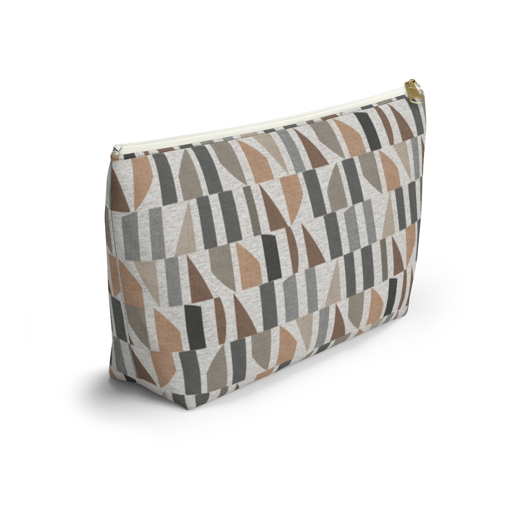 Frequency Code Accessory Pouch w T-bottom in Gray