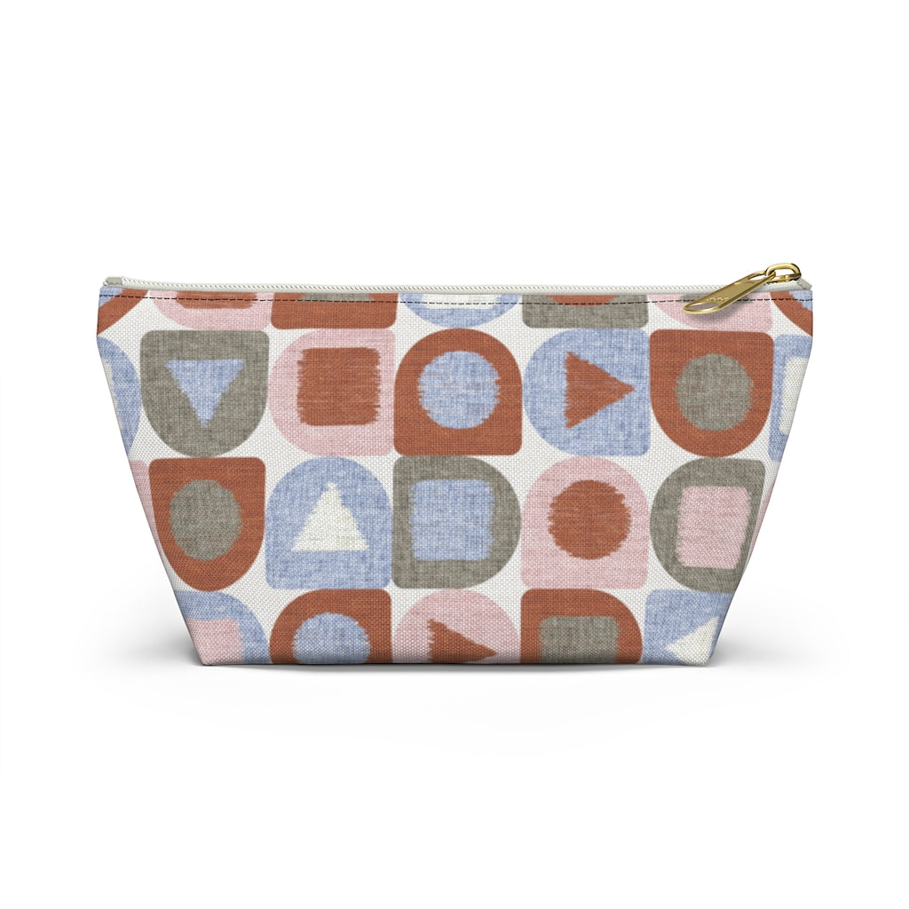 Shape Up Accessory Pouch w T-bottom in Pink