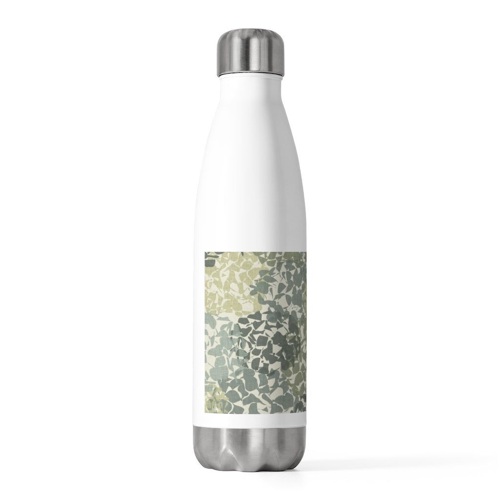 Hydrangea 20oz Insulated Bottle in Green