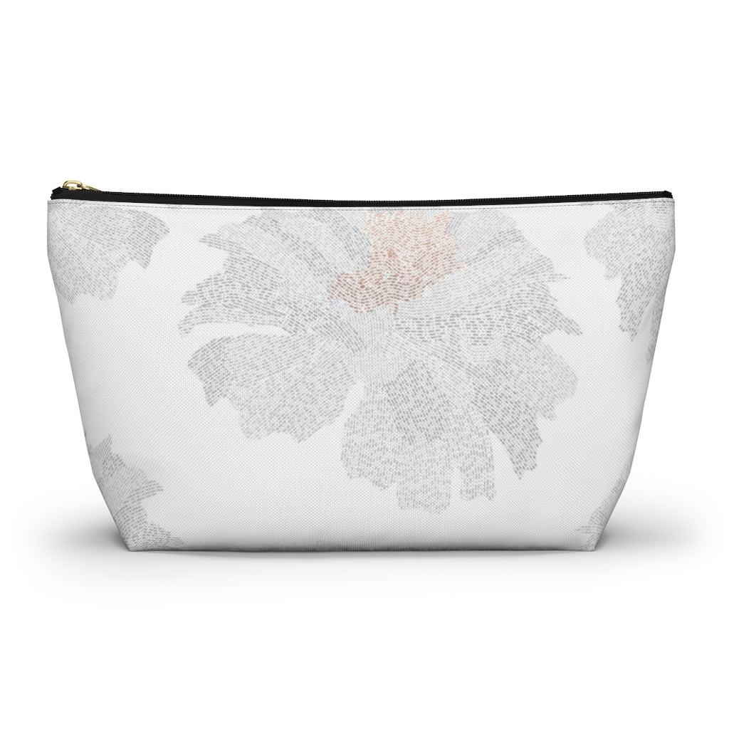 Ciphertext Code Accessory Pouch w T-bottom in Cool Gray