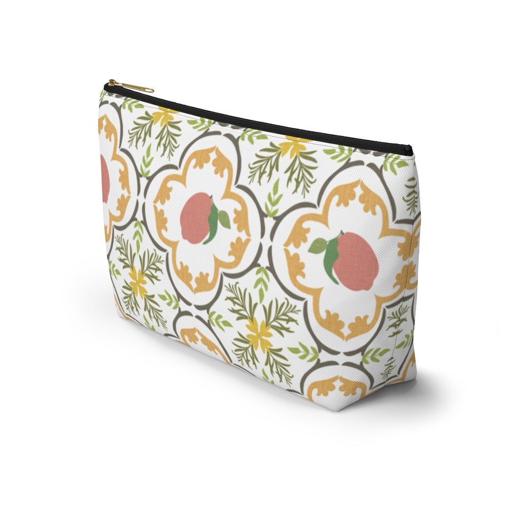 Freshly Squeezed Accessory Pouch w T-bottom in Multi