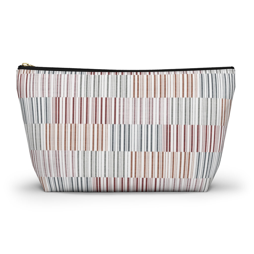 Traffic Code Accessory Pouch w T-bottom in Red
