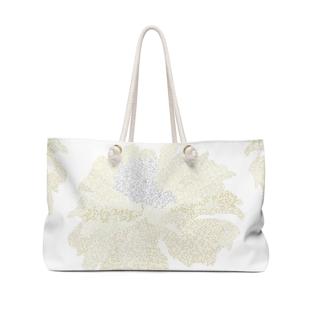 Ciphertext Code Weekender Bag in Yellow