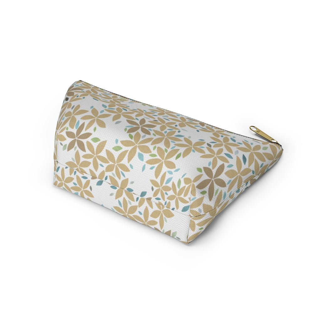 Snowbell Accessory Pouch w T-bottom in Gold